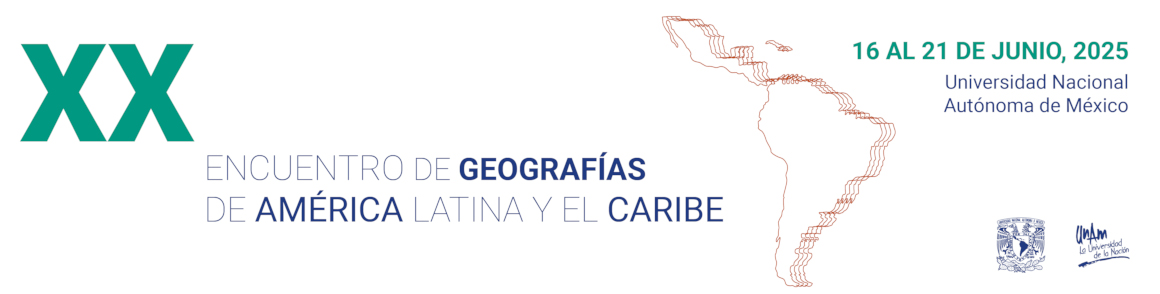 XX Encuentro de Geografías de América Latina y el Caribe